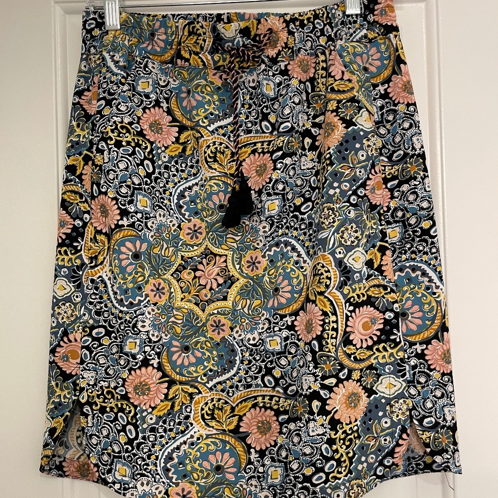 LOFT Drawstring Skirt
